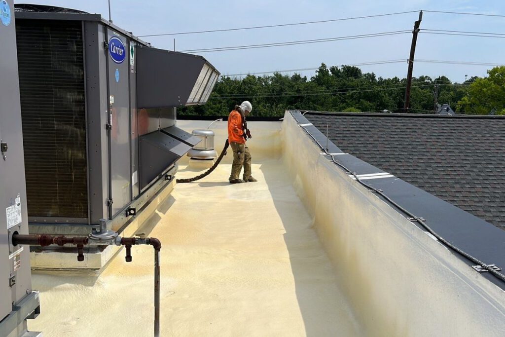 SPF Spray Roofing